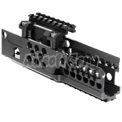 206mm CNC Aluminum RIS RAS Rail System Handguard For A&K PKM AEG Airsoft