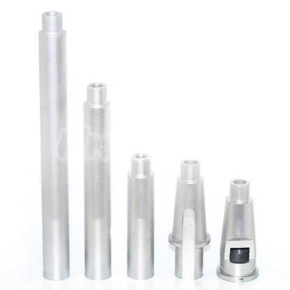 M4A1 4-Segments Metal Outer Barrel For M4 M16 Series AEG -14mm CCW (18.125" Inches) GBBR(17.25" Inches) Airsoft Silver