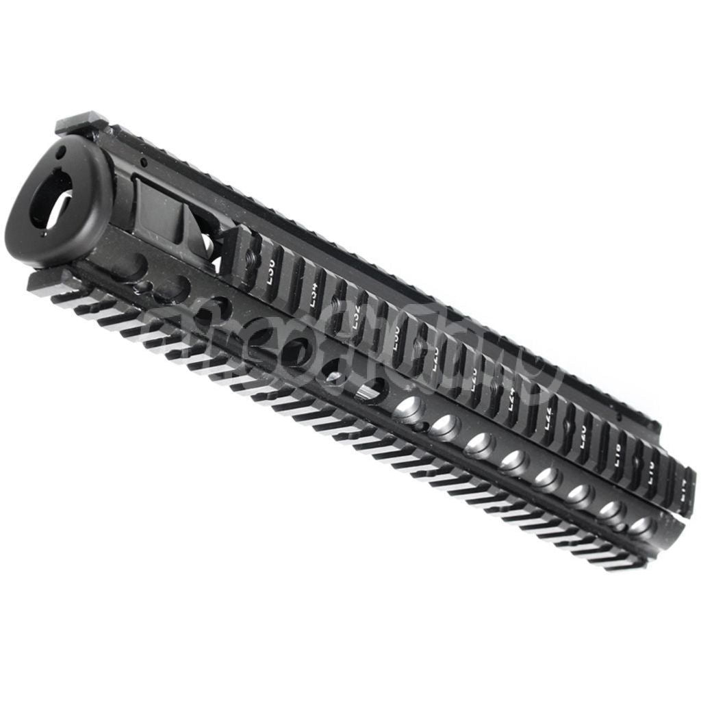 CYMA 295mm CNC Aluminum M5 RAS Rail System Handguard For M4 M16 Series CYMA / D-Boys / G&P / Classic-Army / KWA / G&G / Jing Gong JG / Tokyo Marui AEG Airsoft