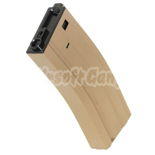 CYMA 350rd Hi-Cap Mag Magazine For M4 M16 Series APS / D-Boys / E&C / CYMA / G&P / Tokyo Marui / ICS / Classic Army / Jing Gong JG AEG Airsoft Dark Earth Tan