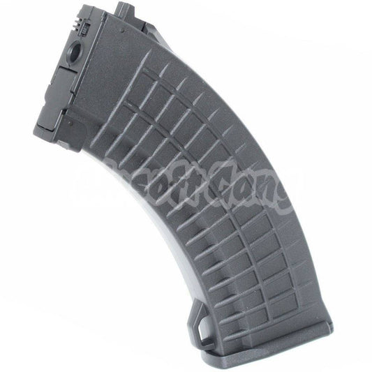 CYMA 550rd Hi-Cap Bulgarian Waffle Mag Magazine For AK-Series CYMA / Tokyo Marui / D-Boys / Jing Gong JG / Classic Army / ICS / APS AEG Airsoft Black