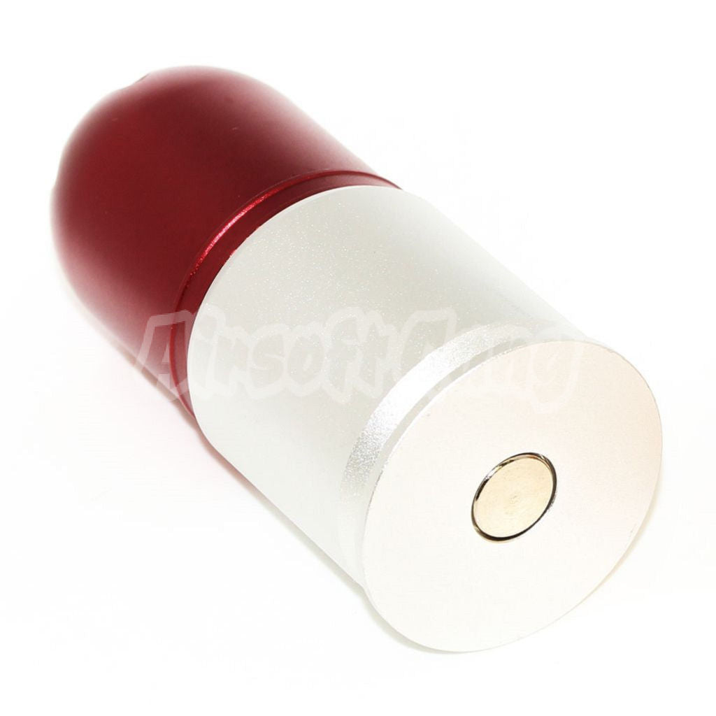 CYMA 60rd 40mm Gas Grenade Cartridge Shell Red/Silver