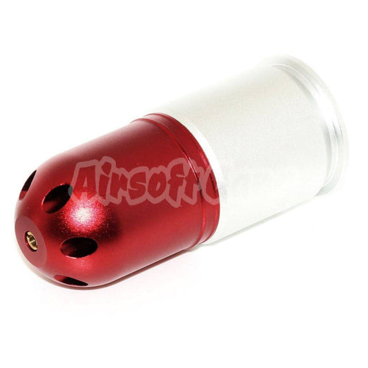 CYMA 60rd 40mm Gas Grenade Cartridge Shell Red/Silver