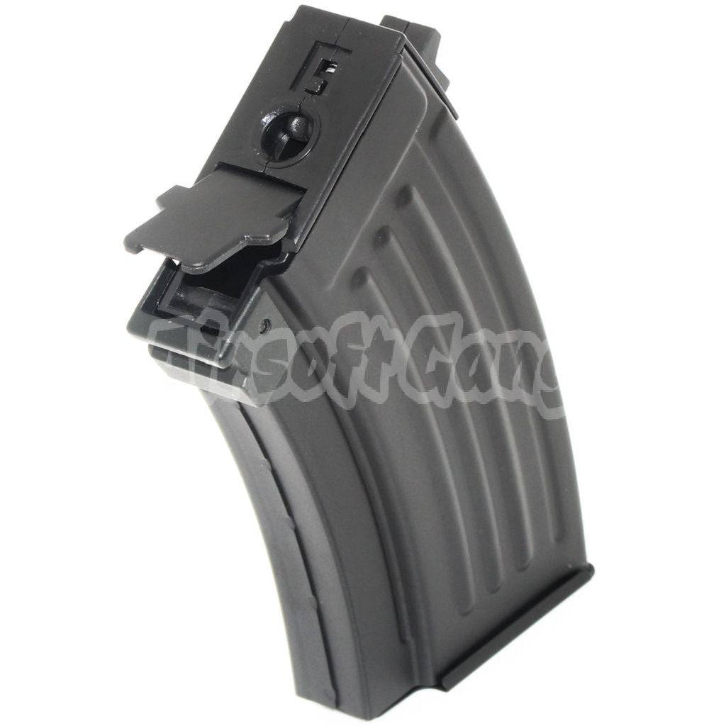 Golden Eagle 230rd Mag Short Type Hi-Cap Magazine For AK-Series CYMA / Tokyo Marui / D-Boys / Jing Gong JG / Classic Army / ICS / APS AEG Airsoft Black