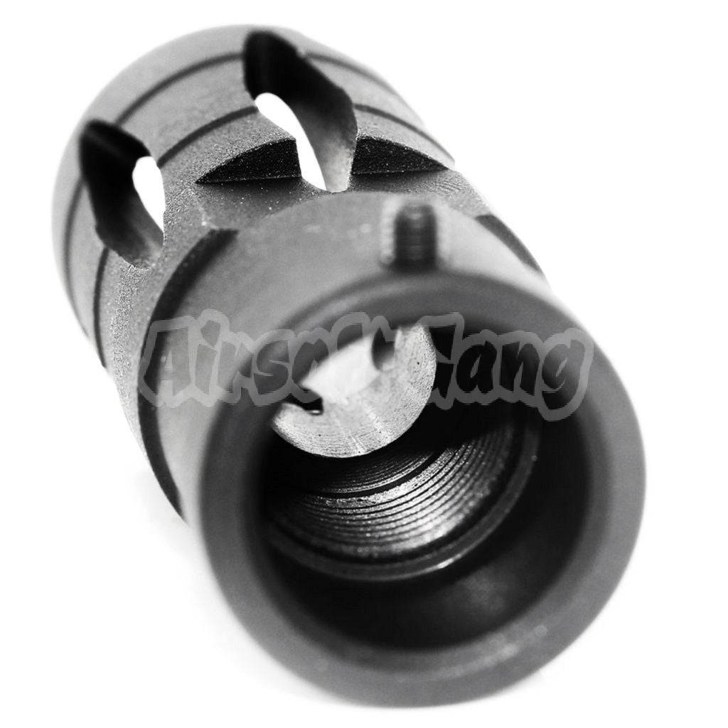 Golden Eagle Golden Eagle 58mm G36 Muzzle Brake Flash Hider -14mm CCW Black