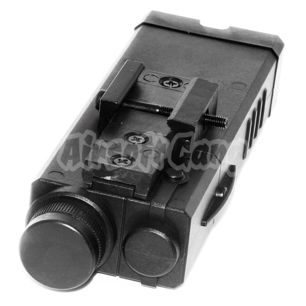 JG Golden Eagle QD 20mm Standard Rail Mount PEQ Style Battery Case Box Black