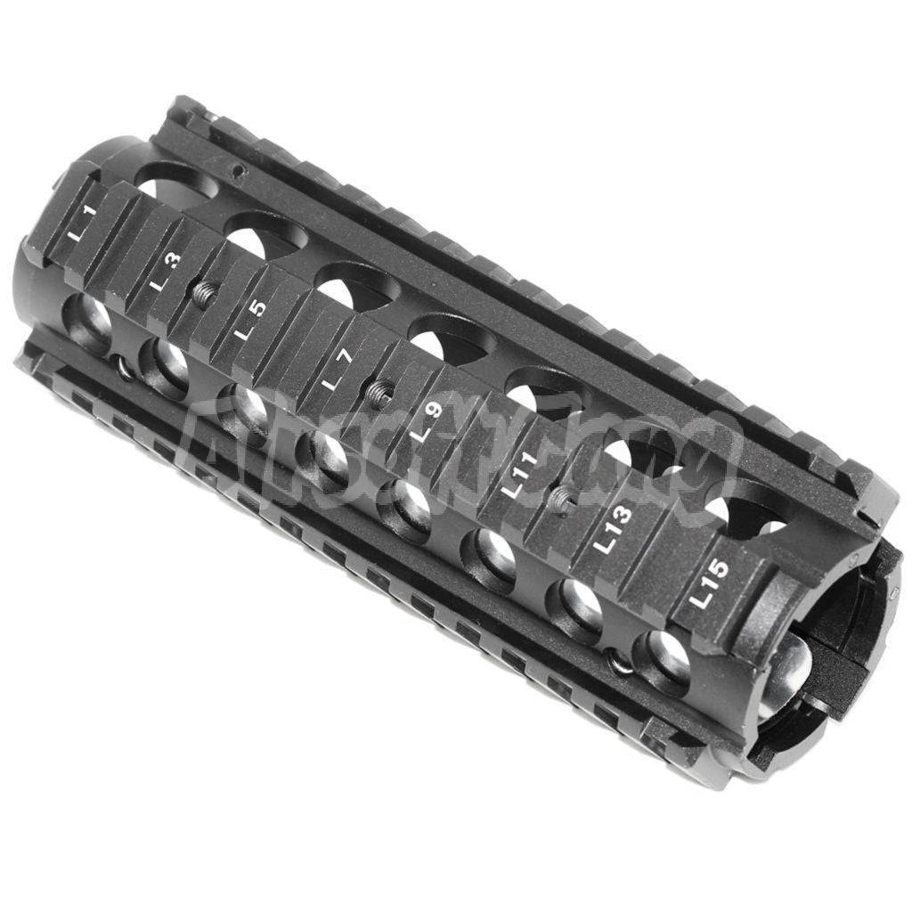 CYMA 170mm CNC Aluminum KAC Type M4A1 M4CQB RAS Rail Handguard System For M4 M16 Series CYMA / E&C / D-Boys / G&P / Classic Army / KWA / G&G / Tokyo Marui AEG Airsoft Black