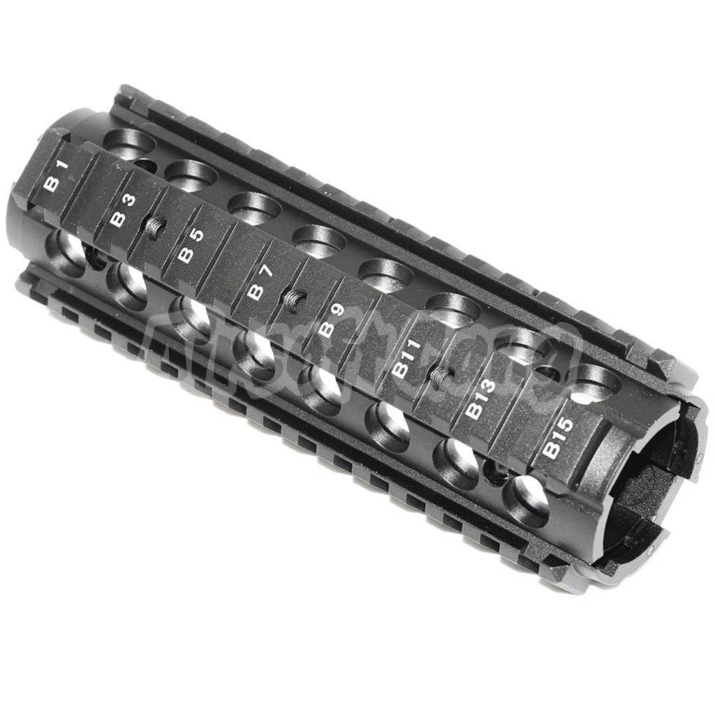 CYMA 170mm CNC Aluminum KAC Type M4A1 M4CQB RAS Rail Handguard System For M4 M16 Series CYMA / E&C / D-Boys / G&P / Classic Army / KWA / G&G / Tokyo Marui AEG Airsoft Black