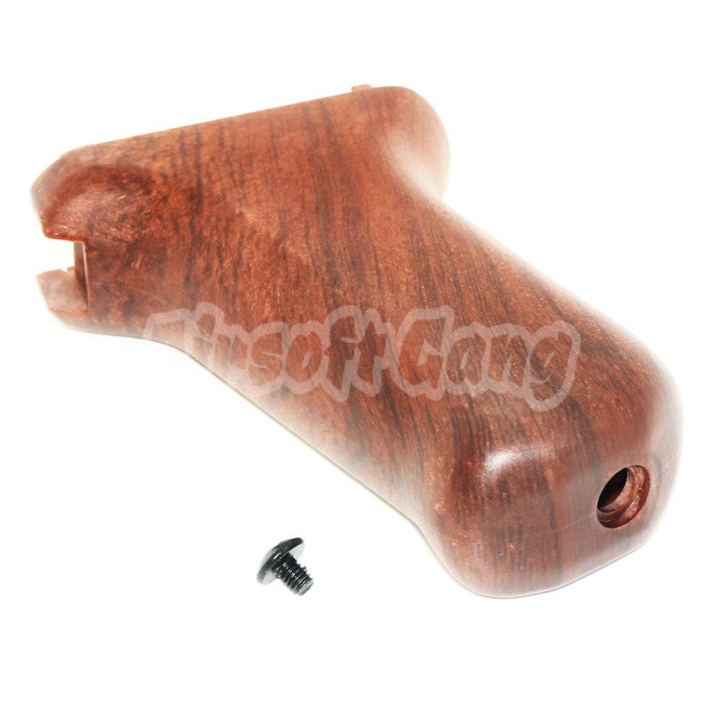 Plastic Imitation Wood Pistol Grip For AK47 Series AEG Airsoft Rifle