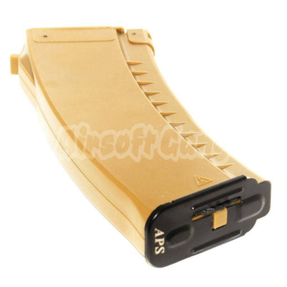 APS 500rd Hi-Cap Mag Plastic Magazine For AK-Series APS / CYMA / Tokyo Marui / D-Boys / Jing Gong JG / Classic Army / ICS AEG Airsoft Dark Earth