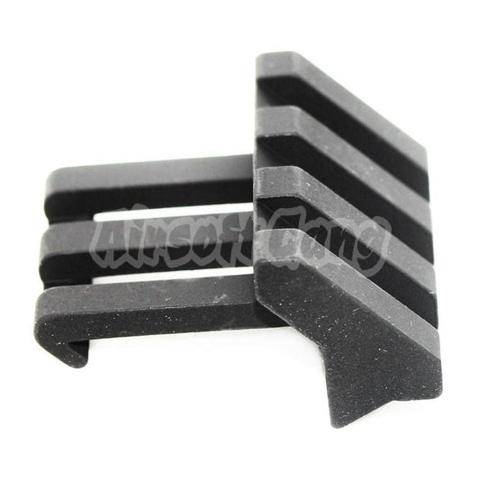 APS PER Phantom 3-Slots Offset 45 Degree 20mm Picatinny Rail Mount Black