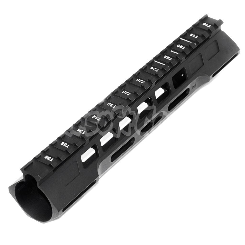 APS CNC 10" Inches PER Phantom 3.0 M-LOK Rail System Handguard For APS CYMA G&P JG Tokyo Marui M4 M16 Series AEG Airsoft Black