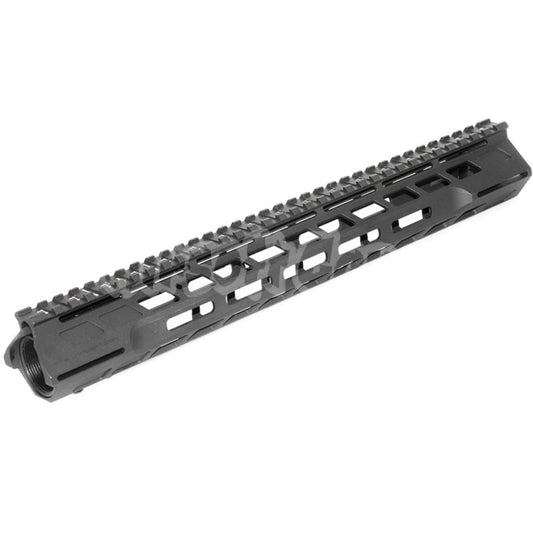 APS CNC 13.5" Inches PER Phantom 4.0 M-LOK Rail System Handguard For APS CYMA G&P JG Tokyo Marui M4 M16 Series AEG Airsoft Black