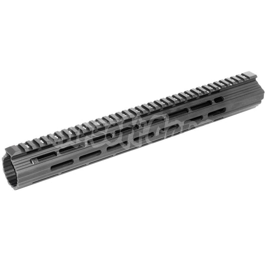 APS CNC 15" Inches Boar 2.0 M-LOK Rail System Handguard For APS CYMA G&P JG Tokyo Marui M4 M16 Series AEG Airsoft Black