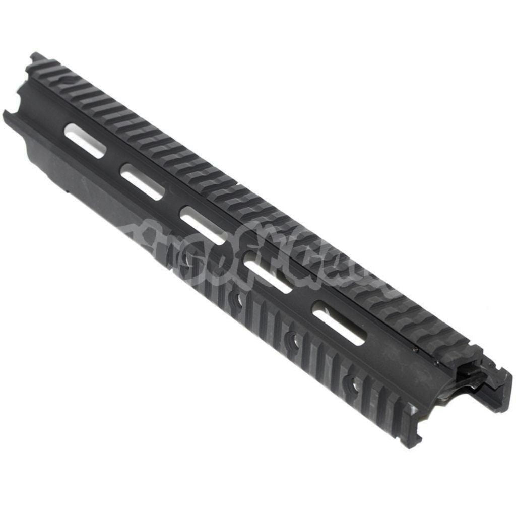 CYMA CNC Aluminum 370mm RAS Rail System Handguard with Rail cover For CYMA Tokyo Marui G&P JG M14 Series AEG Airsoft Black