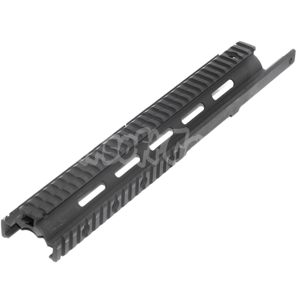 CYMA CNC Aluminum 370mm RAS Rail System Handguard with Rail cover For CYMA Tokyo Marui G&P JG M14 Series AEG Airsoft Black