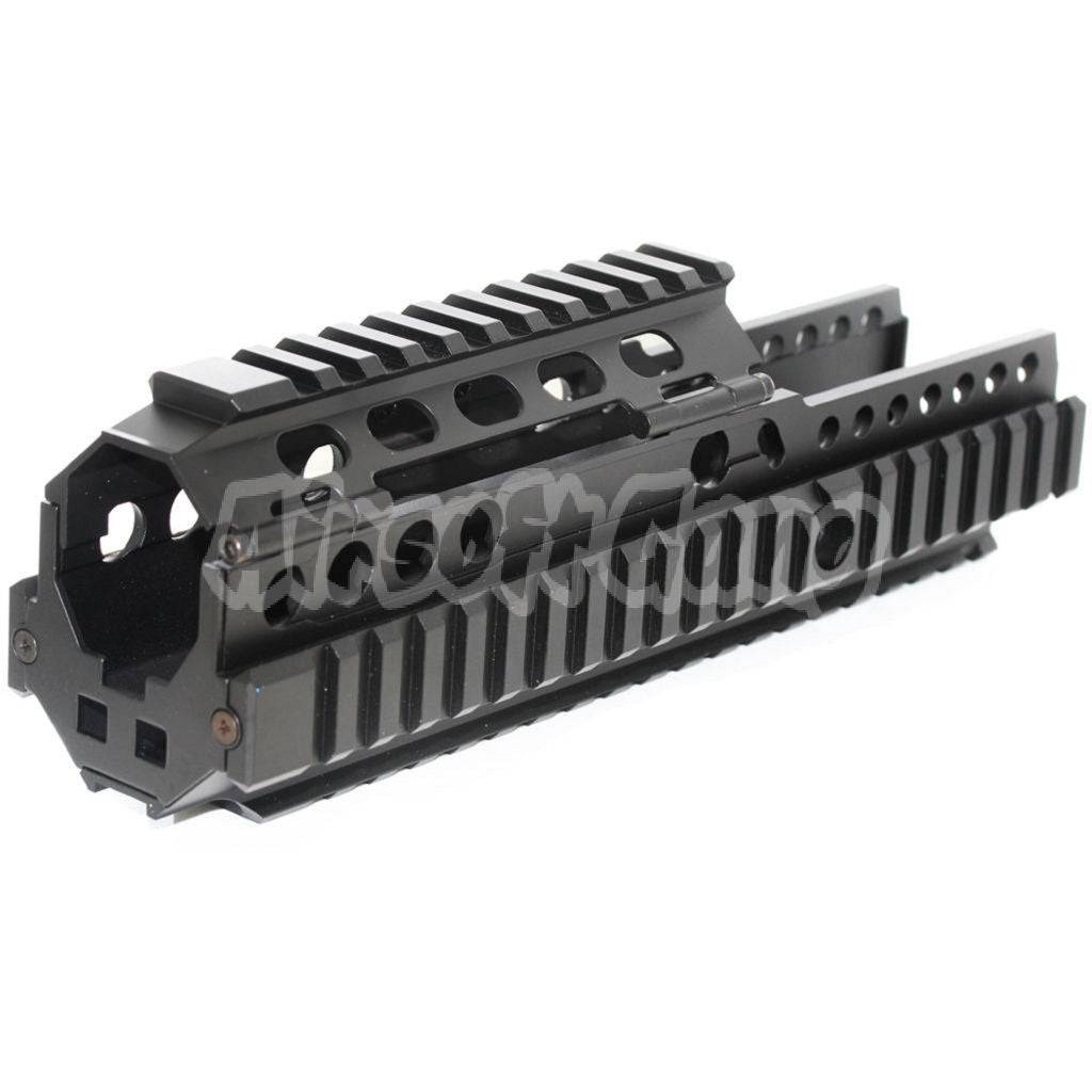 225mm 9" Inches CNC Aluminium 4-Side Rail System Handguard For ARMY G&G L85 R85 AEG Airsoft