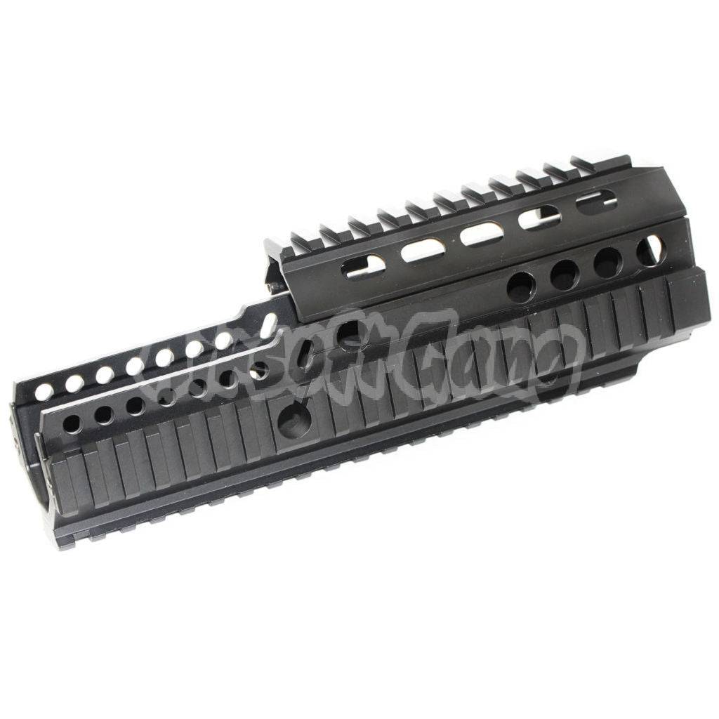 225mm 9" Inches CNC Aluminium 4-Side Rail System Handguard For ARMY G&G L85 R85 AEG Airsoft