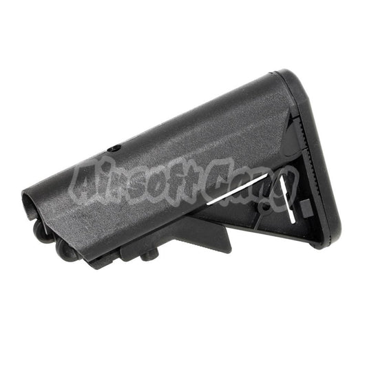 Airsoft E&C Polymer MK18 MOD 0 LMT Crane Stock For Tokyo Marui M4 M16 Series AEG Rifles Black