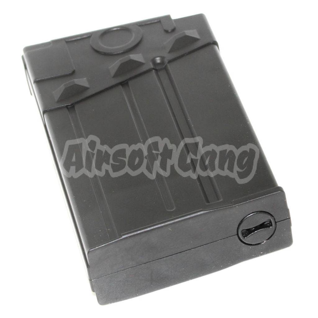 BATTLEAXE 120rd Plastic Mid-Cap Magazine For Tokyo Marui G&P Matrix CYMA D-BOY Echo1 JG Classic Army ICS G&G G3 Series AEG Airsoft Black