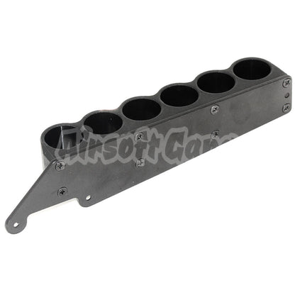 CYMA 6 Shells Holder Metal Carrier For CYMA Tokyo Marui M870 Shotgun Airsoft