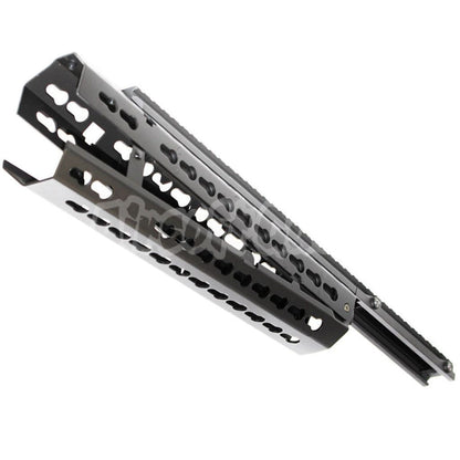 CYMA Keymod Modular Rail System Handguard For CYMA CM079 Tokyo Marui M4 Series AEG Airsoft Black