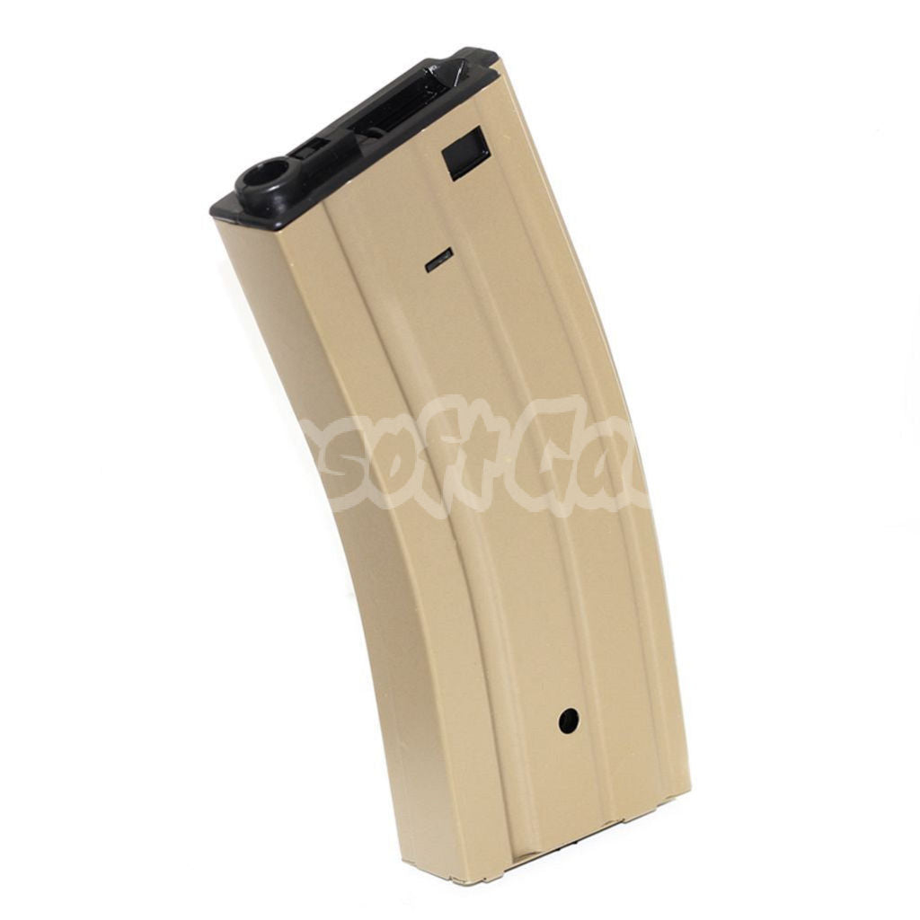 330rd Map Hi-Cap Magazine For M4 M16 Series APS / D-Boys / E&C / CYMA / G&P / Tokyo Marui / ICS / Classic Army / Jing Gong JG AEG Airsoft Dark Earth Tan