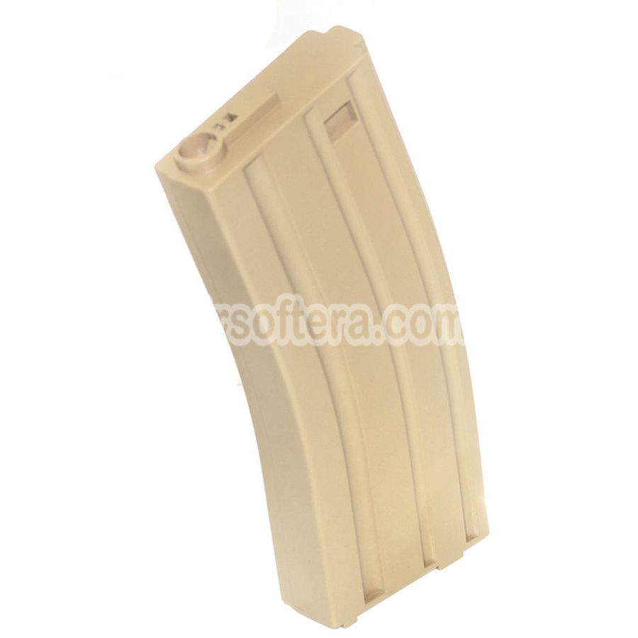 Airsoft 140rd Econ Mid-Cap Magazine For M4 M16 Series AEG Rifles Tan