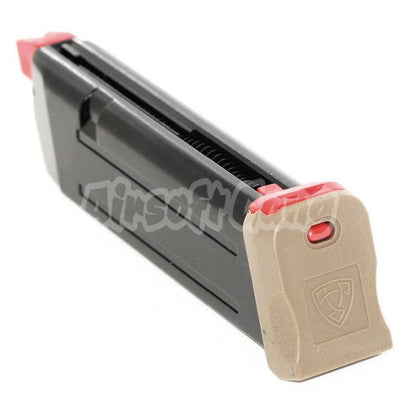 APS 18rd Co2 Magazine For APS Steel SHARK .177 Cal 4.5mm Steel BB GBB Pistol Airsoft Black/Tan