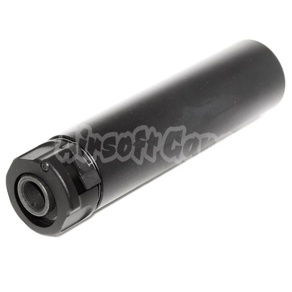 5KU 158mm SOCOM556 RC2 Suppressor Silencer with -14mm CCW Threading Flash Hider Black