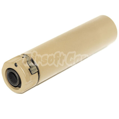 5KU 158mm SOCOM556 RC2 Suppressor Silencer with -14mm CCW Threading Flash Hider Dark Earth