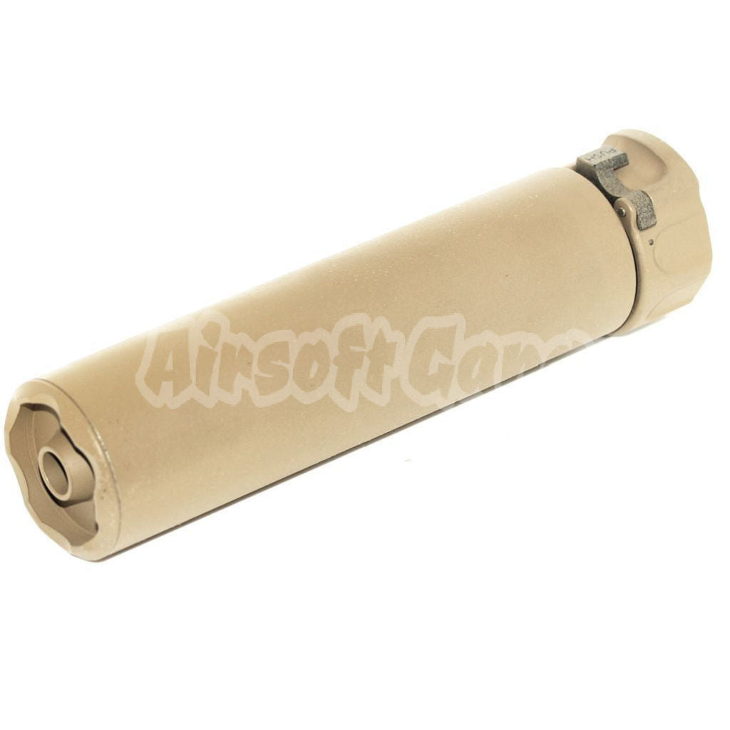 5KU 158mm SOCOM556 RC2 Suppressor Silencer with -14mm CCW Threading Flash Hider Dark Earth