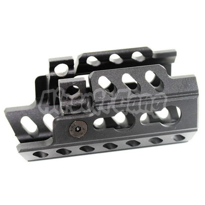 77mm Keymod Rail System Handguard For WELL Tokyo Marui MP5K AEG GBB SMG Airsoft Black