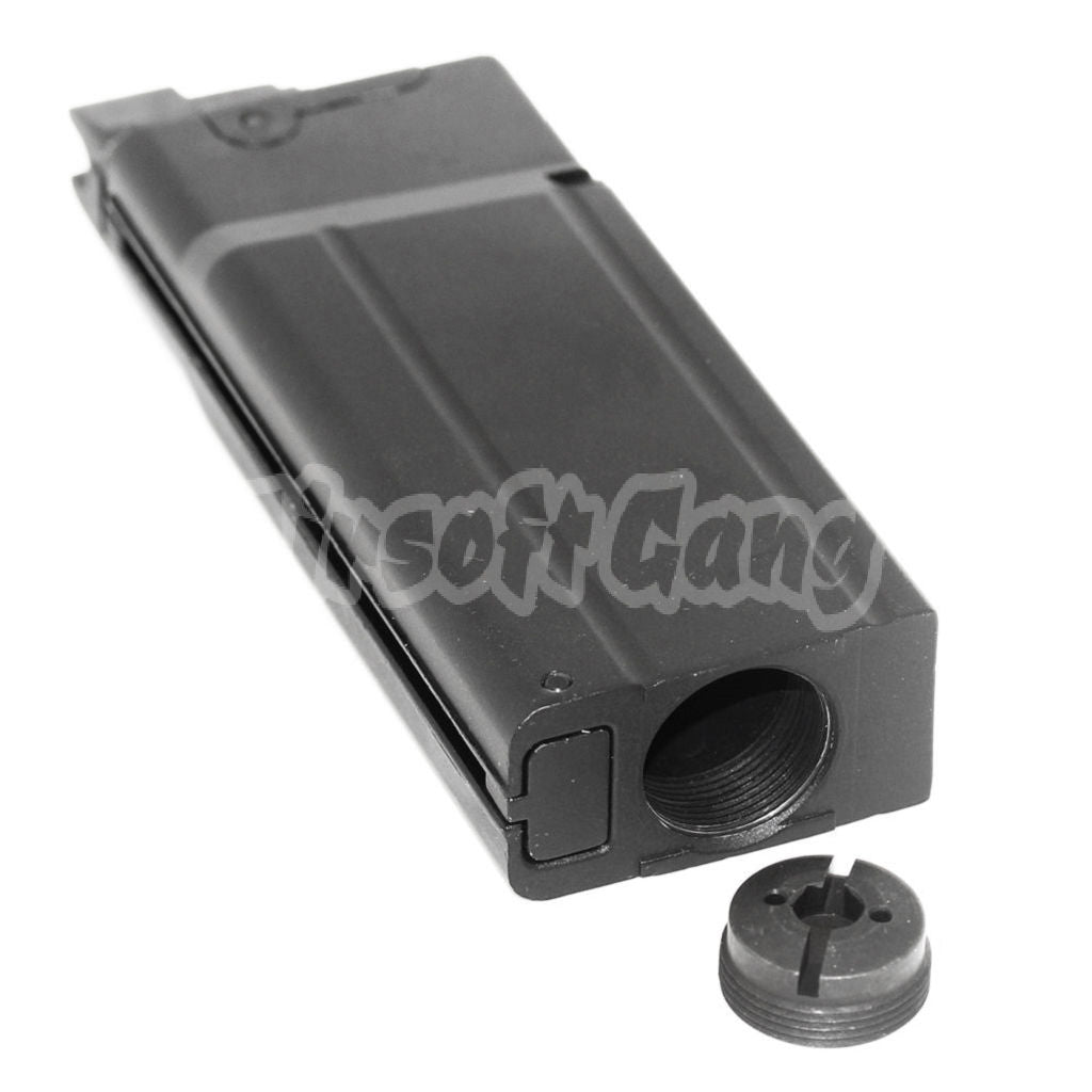 King Arms 15rd Co2 Mag Magazine For King Arms M1 Carbine / M1A1 Paratrooper GBB Airsoft Rifle Black