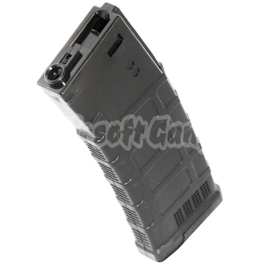 Airsoft CYMA 450rd Polymer Waffle Mag Hi-Cap Magazine for CYMA, E&C, APS, D-Boys, ICS, Classic Army, G&P, Tokyo Marui M4 M16 Series AEG Black