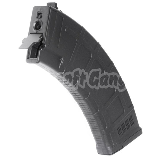 Airsoft CYMA 600rd Polymer Waffle Hi-Cap Magazine For CYMA APS D-Boys ICS JG G&P Tokyo Marui AK Series AEG Black