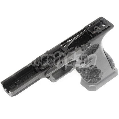APS SHARK GBB Pistol Stippling Polymer Lower Frame with Internals Black
