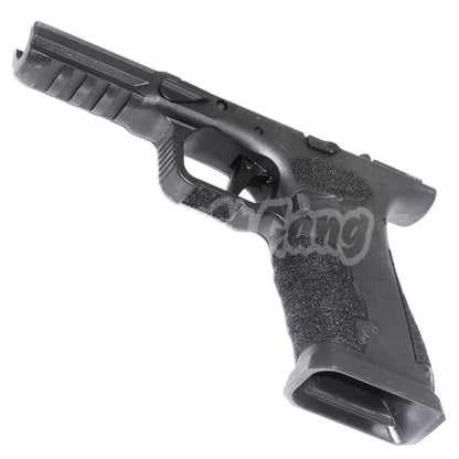 APS SHARK GBB Pistol Stippling Polymer Lower Frame with Internals Black