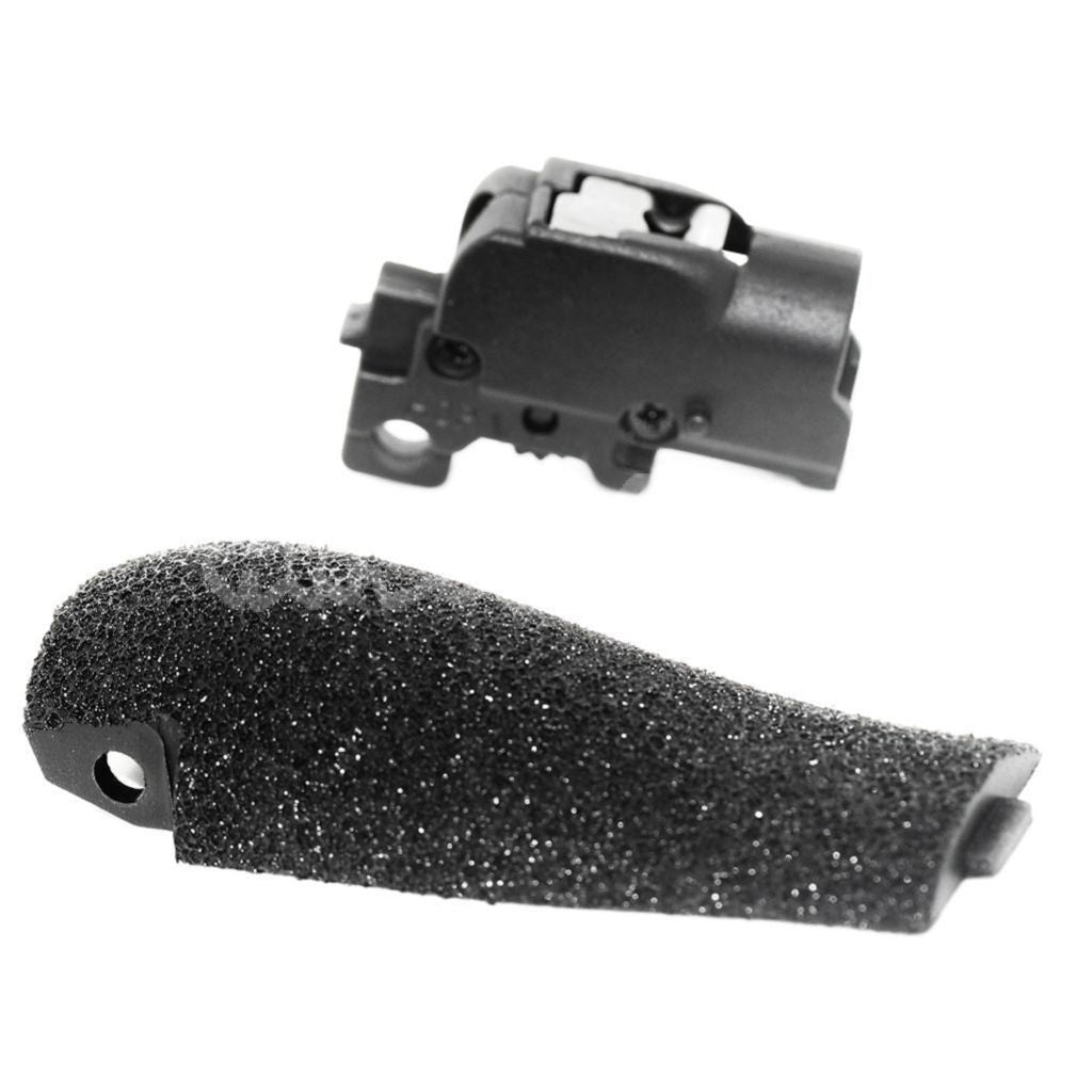 APS SHARK GBB Pistol Stippling Polymer Lower Frame with Internals Black