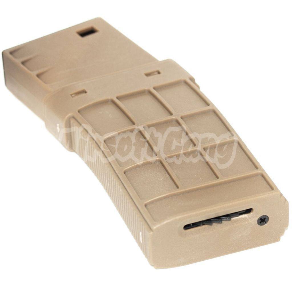 Airsoft CYMA 450rd Waffle Mag Hi-Cap Magazine for M4 M16 Series AEG Dark Earth Tan