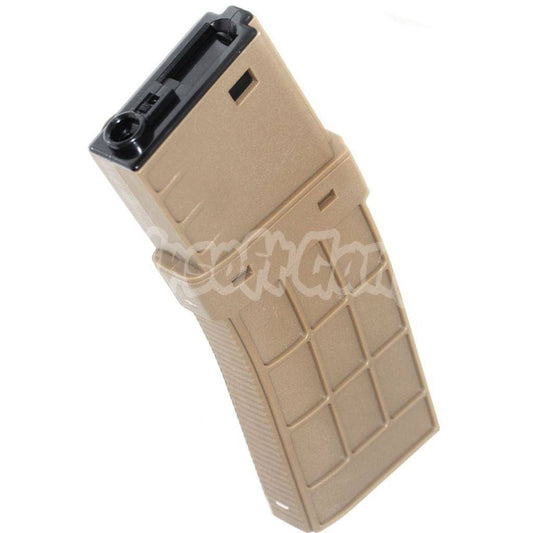 Airsoft CYMA 450rd Waffle Mag Hi-Cap Magazine for M4 M16 Series AEG Dark Earth Tan