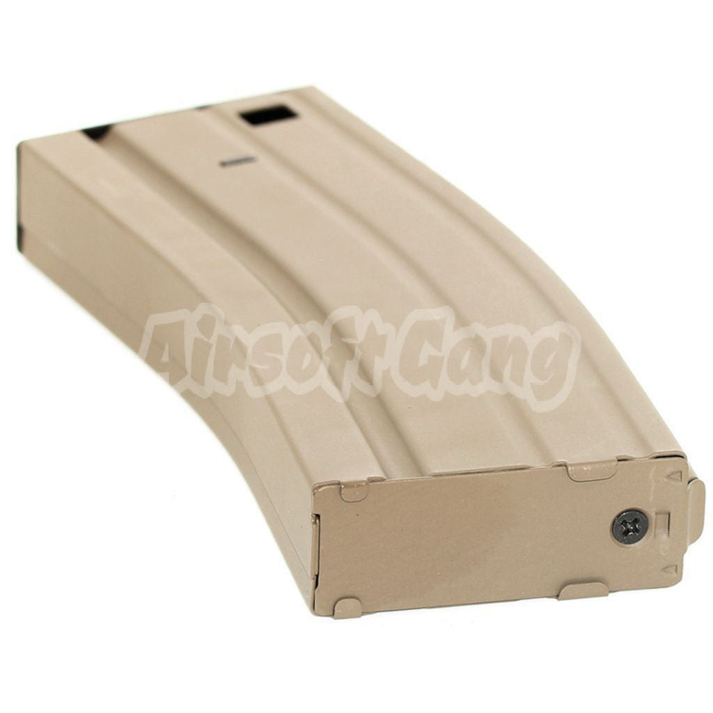 CYMA 140rd Mag Mid-Cap Magazine 350rd Mag Hi-Cap Magazine For M4 M16 Series APS / D-Boys / E&C / CYMA / G&P / Tokyo Marui / ICS / Classic Army / Jing Gong JG AEG Airsoft Dark Earth Tan