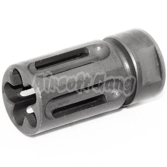 45mm Vltor Type Muzzle Brake Flash Hider For All -14mm CCW Threading AEG GBB Airsoft Rifle Matt Gray