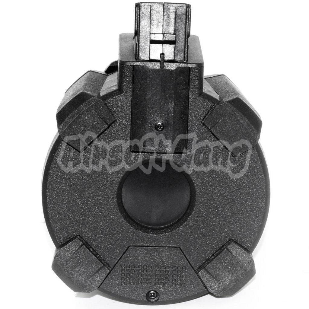 BATTLEAXE 1400rd Electric Drum Mag Magazine For AK-Series APS / CYMA / Tokyo Marui / D-Boys / Jing Gong JG / Classic Army / ICS AEG Airsoft Black