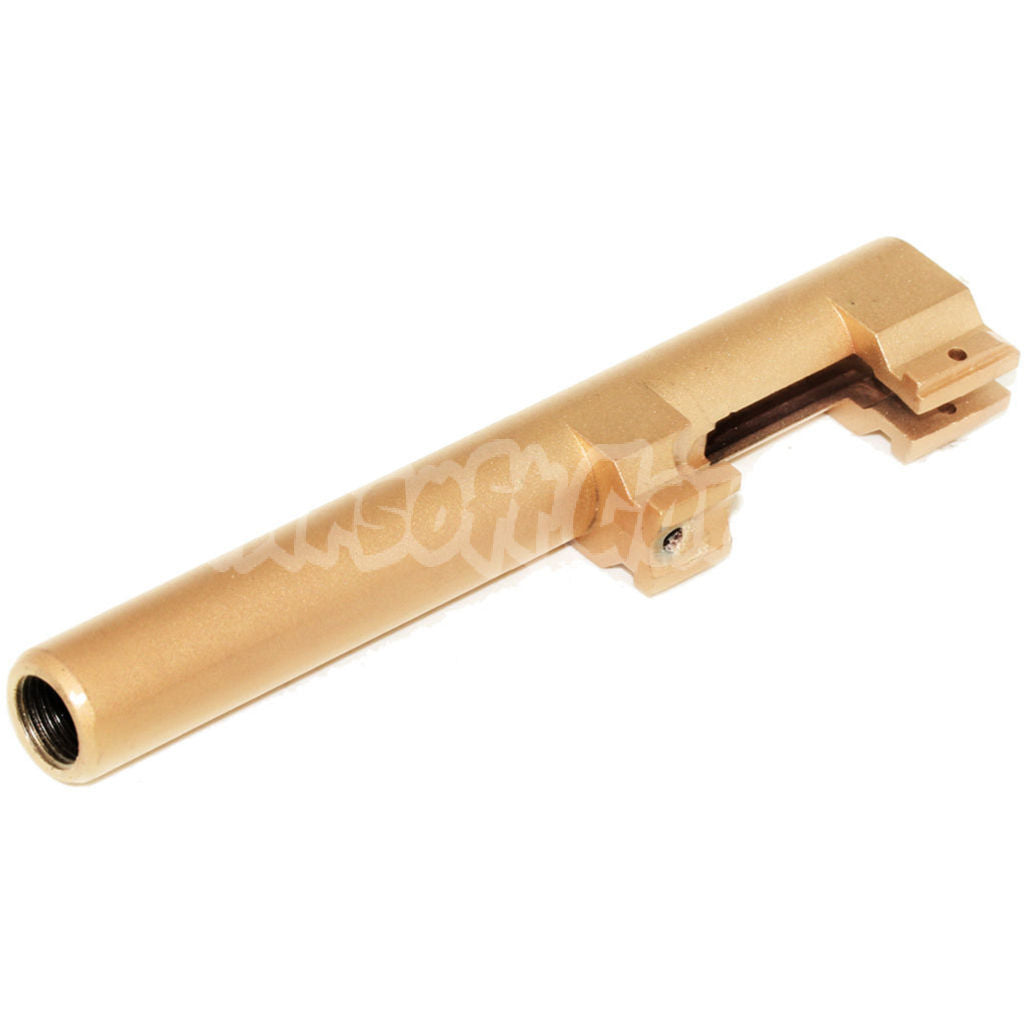 BELL 122mm Outer Barrel +11mm CW For BELL KSC M9 Series GBB Airsoft Pistol Rose Gold