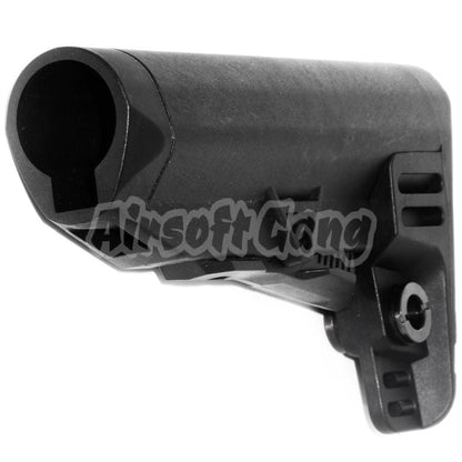 Retractable Telescope Stock For M4 M16 AEG Rifle Black