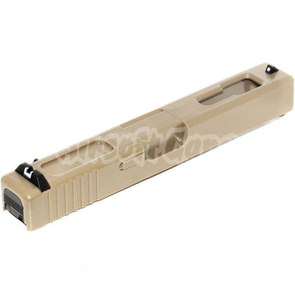 Airsoft CYMA Plastic Slide For CYMA CM030 G18C AEP Pistol Tan