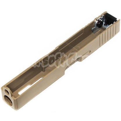 Airsoft CYMA Plastic Slide For CYMA CM030 G18C AEP Pistol Tan