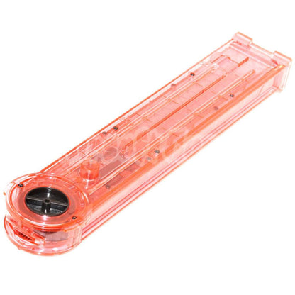 BELL 300rd Hi-Cap Magazine For BELL CYMA Classic Army KS JG Tokyo Marui P90 AEG Transparent Pink