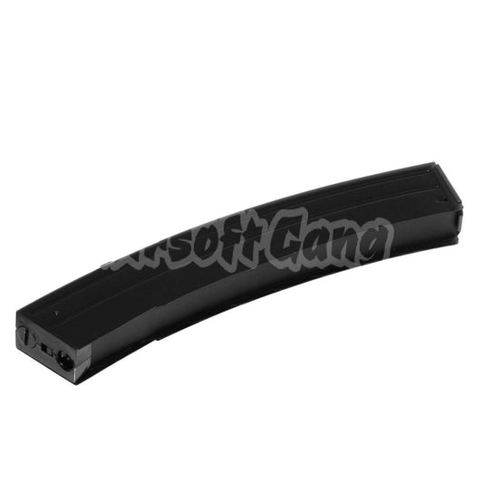 Airsoft 110rd Metal Mid-Cap Mag Magazine For S&T Sterling Series AEG SMG Black